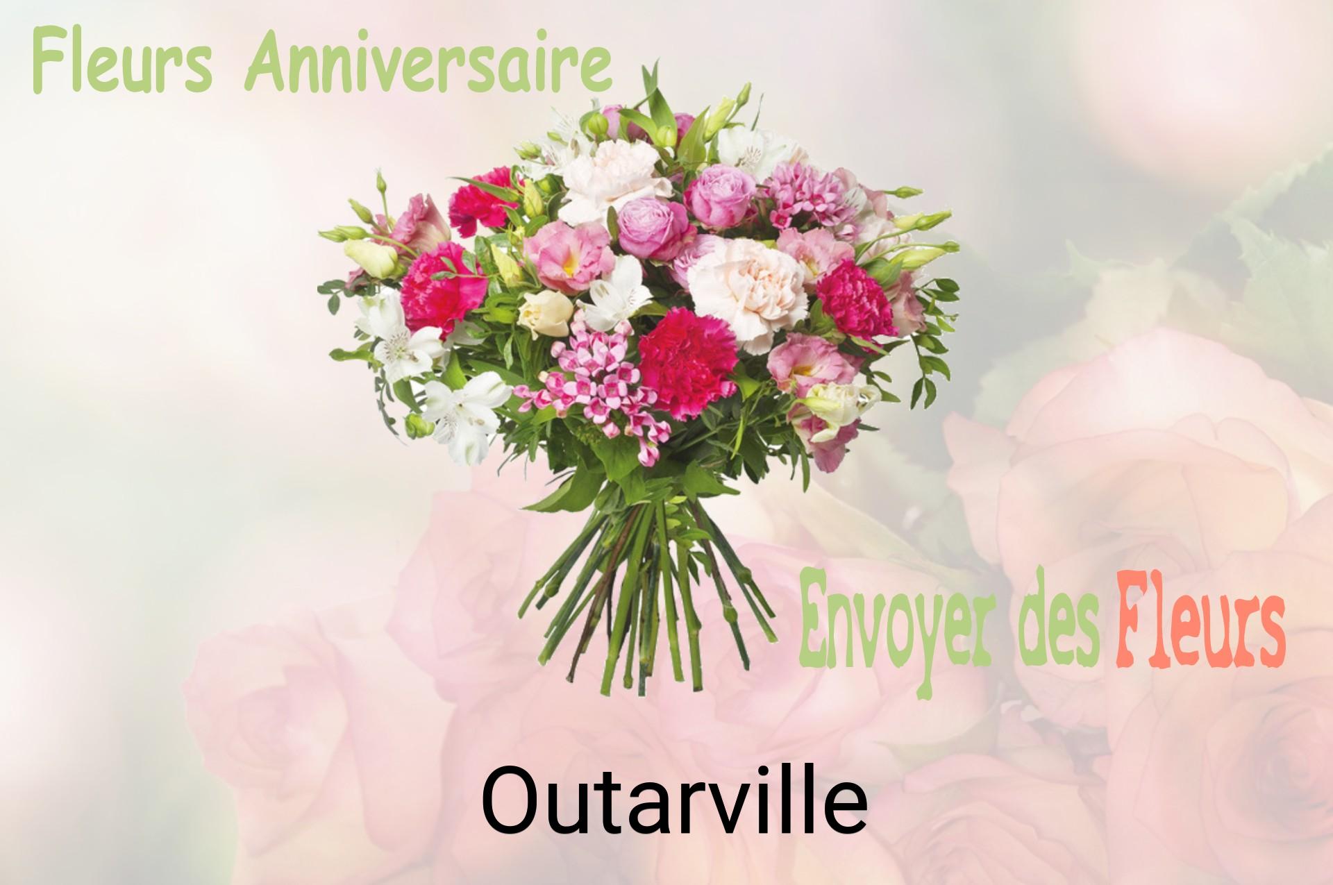 Bouquet de fleurs d’anniversaire livré à Outarville