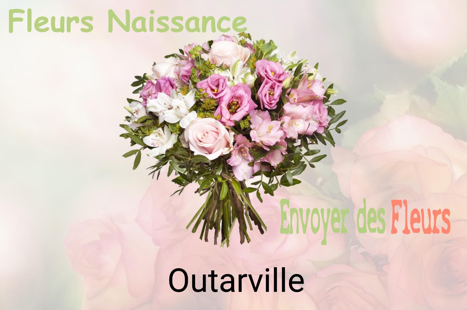 Bouquet de fleurs de naissance livré à Outarville